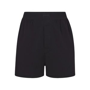 NWT Skims Boyfriend Loose Boxer Shorts M Onyx